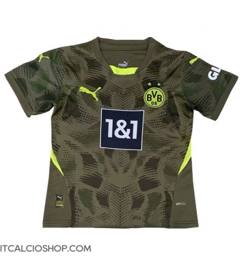 Borussia Dortmund Portiere Seconda Maglia 2024-25 Manica Corta